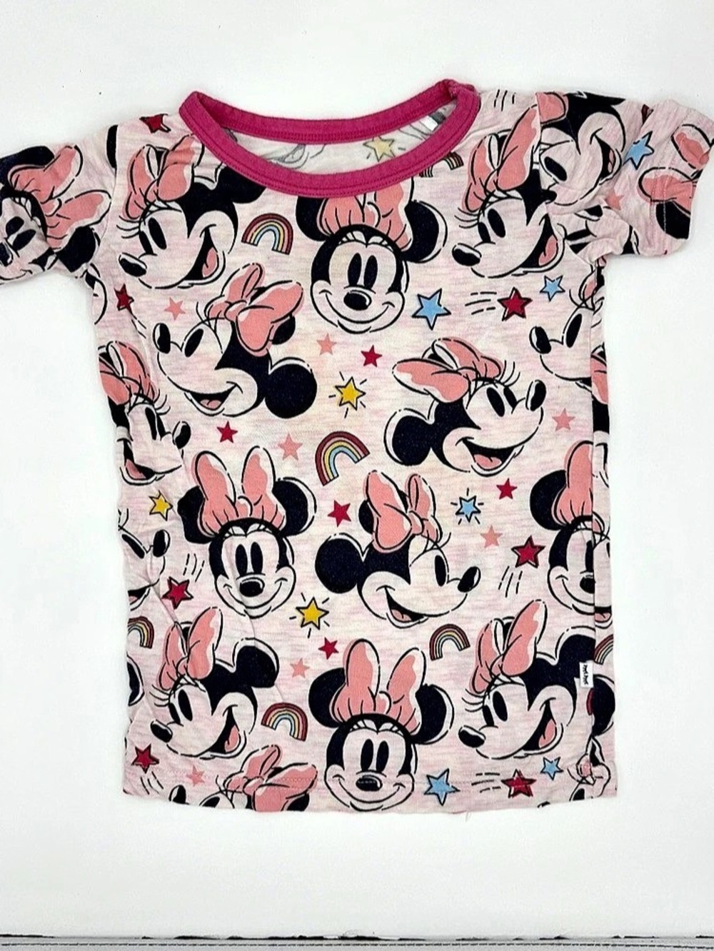 Little Sleepies Disney Minnie Mouse Pink Girls 18-24 Months
